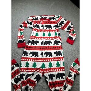 Christmas pajama onesie men medium unisex